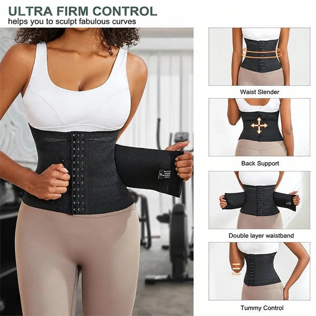 Women’s Mesh Waist Cincher Shapewear Tummy Control